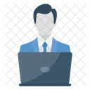 Business Man  Icon