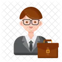 Business Man  Icon