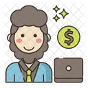 Business Man  Icon