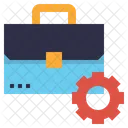 Business Management Briefcase Icon
