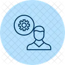 Business Management Pentaglow Icon Icon