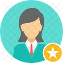 Business Manager Star Icon
