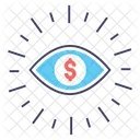 Business Network Business Eye Financial Eye Icon