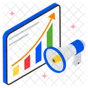 Financial Graph Data Icon