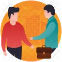Business Meeting Official Meeting Agreement Icon