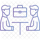 Business Meeting Meeting Communication Icon