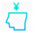 Business Mind Yen Money Icon