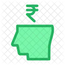 Business Mind Rupees Money Icon