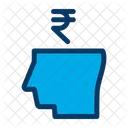 Business Mind Rupees Money Icon