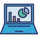 Business Monitoring Data Analytics Online Data Icon