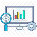 Business Analysis Business Monitoring Business Evaluation Icon