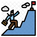 Business Motivation Businessman Motivation Icon