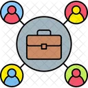 Business Network Business Connection Connection Icon