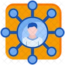 Business Network Connections Networking Icon