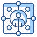 Business Network Connections Networking Icon