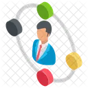 Business Network Company Network Online Business Icon