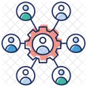 Business Network Network Management Business Maintenance Icon