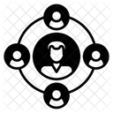 Business Network  Icon