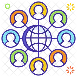 Business Network  Icon