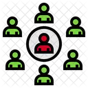 Business Network  Icon