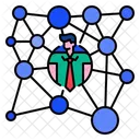 Business Network Marketing Network Network Icon