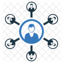 Business Network  Icon