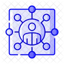 Business Network Connections Networking Icon