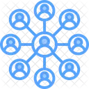 Business Network  Icon