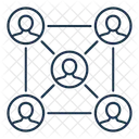 Business Network  Icon