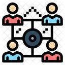Business Network  Icon