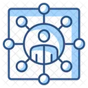 Business Network Connections Networking Icon