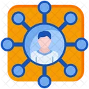 Business Network Connections Networking Icon