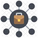Business Network  Icon