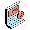 Business News Financial News Business Newspaper Icon