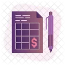 Business Order Order Paper Icon