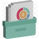 Business Papers Folder  Icon