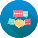 Business Partner Businessmen Deal Icon
