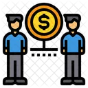 Collaborate Network Business Icon