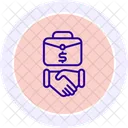 Business Partnership Icon Partnership Collaboration Icon