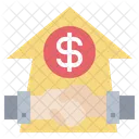 Handshake Partner Money Icon