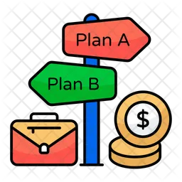 Business Path  Icon