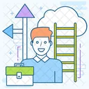 Business Path Icon