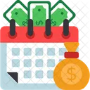 Business Payment Date Calendar Schedule Icon