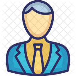 Business Person Icon Of Colored Outline Style Available In Svg Png Eps Ai Icon Fonts