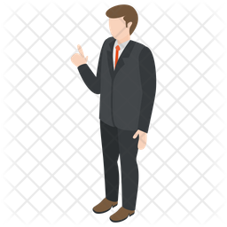 Business Person Avatar Icon Of Isometric Style Available In Svg Png Eps Ai Icon Fonts