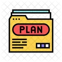 Plan Folder Color Icon