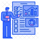 Business Plan Business Report Business Analysis Icon