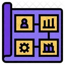 Business Plan Business Model Plan Icon