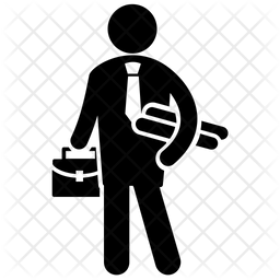 Business Planner Icon - Download in Glyph Style