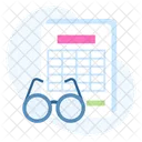 Business Planning Reading Icon